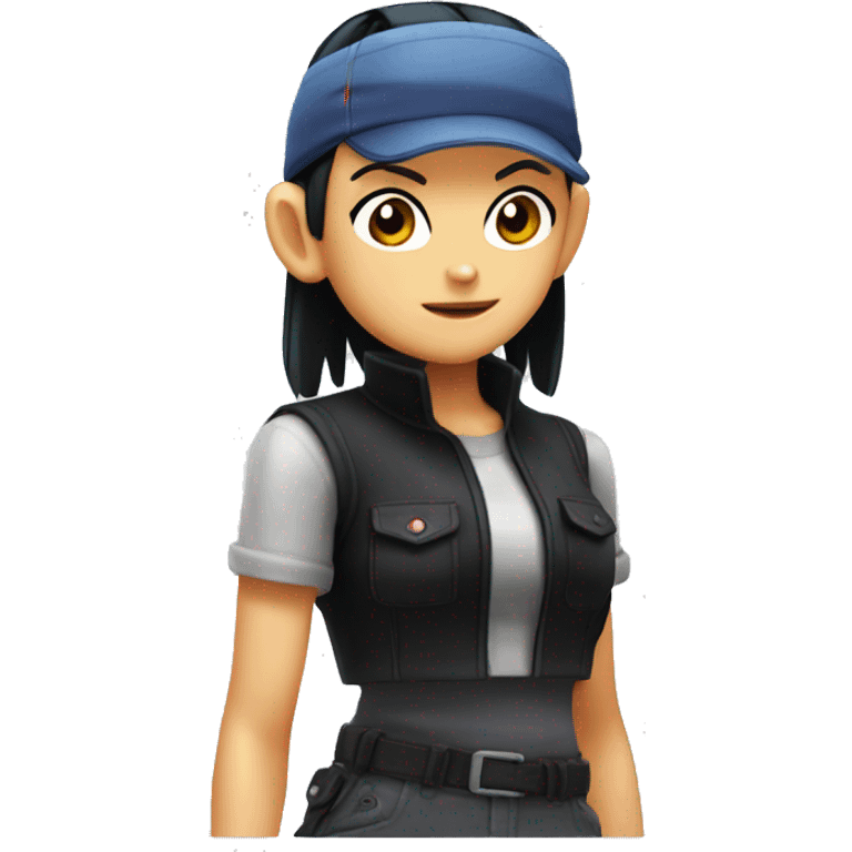 jessie from team rocket in pokemon emoji