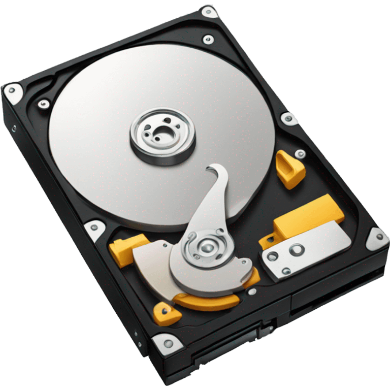 A hard disk drive emoji