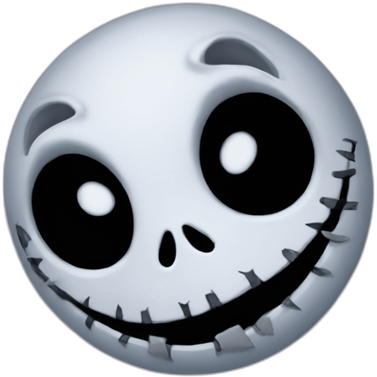 The nightmare before Christmas emoji