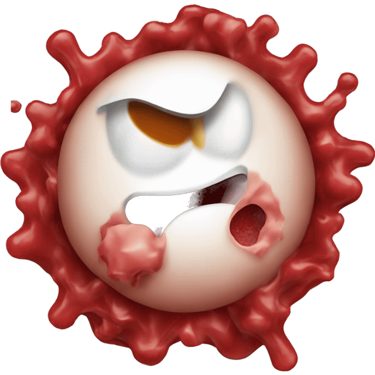 cholesterol blood emoji