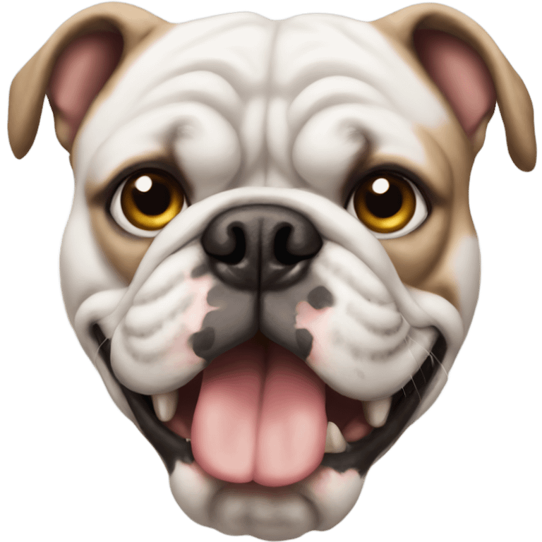 bulldog  emoji