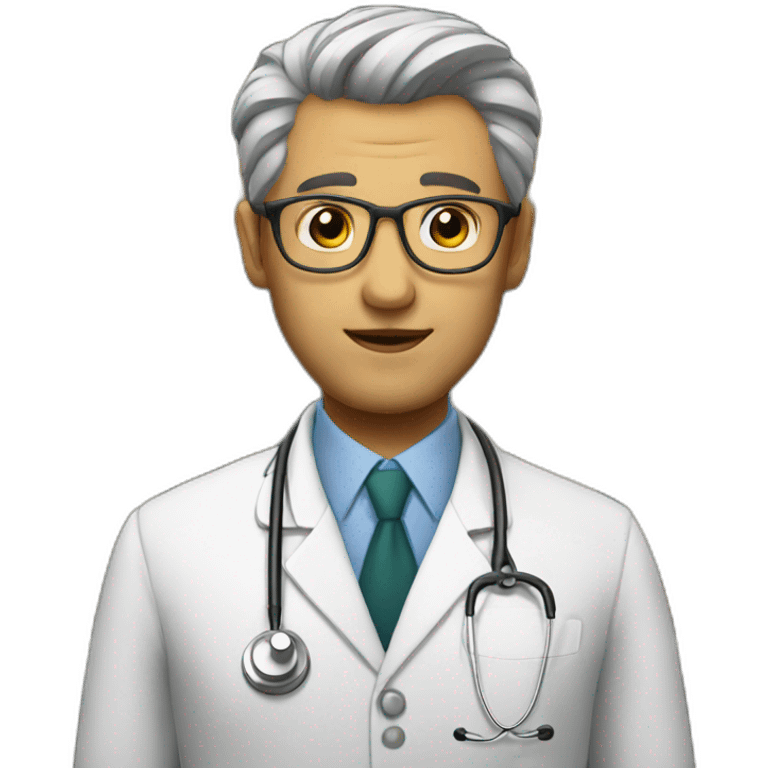 Doctor in bar emoji