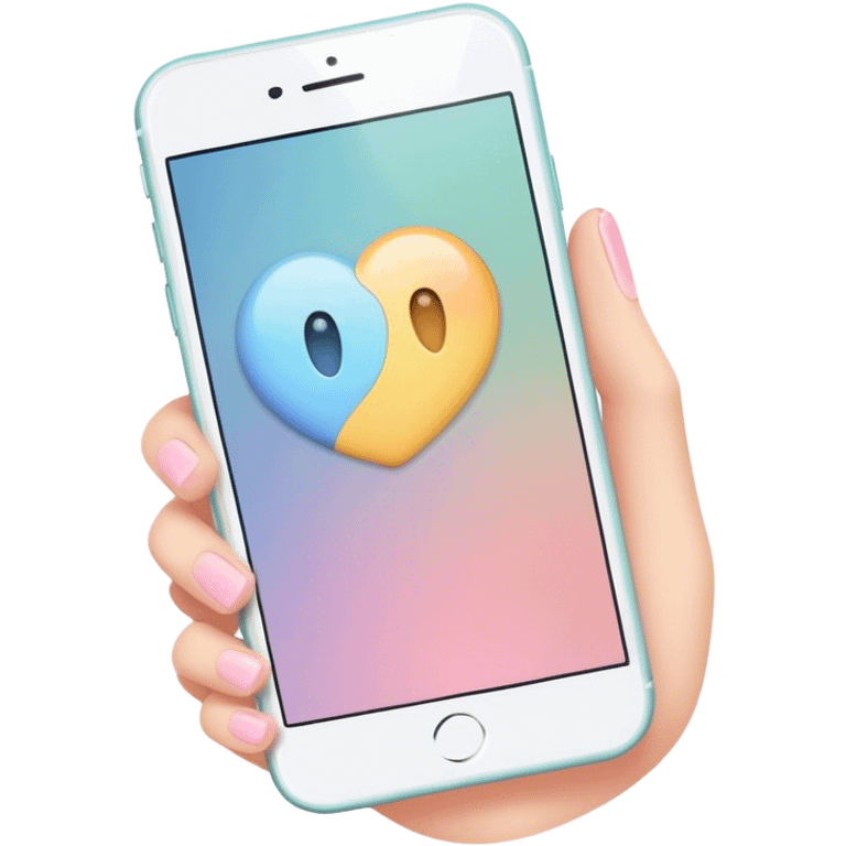 pastel iphone emoji