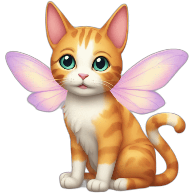 Fairy cat emoji