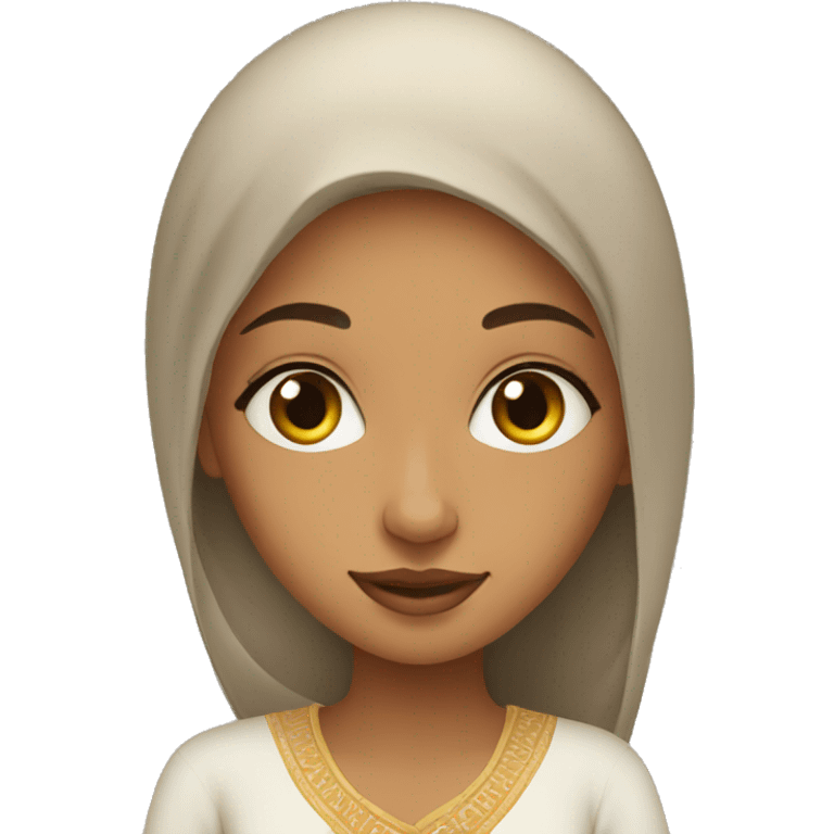 Moroccan girl emoji