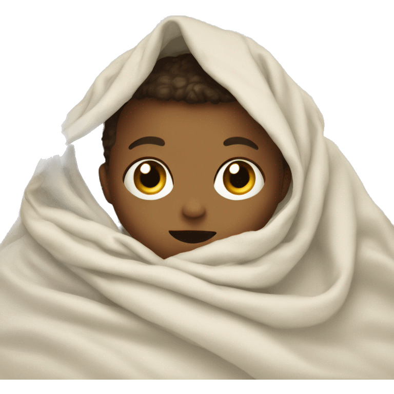 baby under blanket emoji