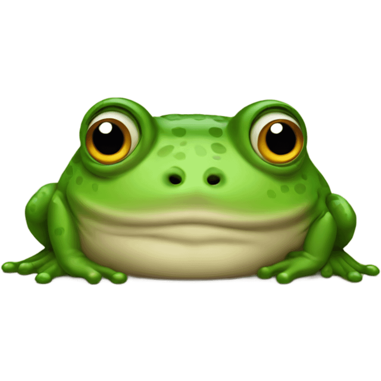 fat frog emoji