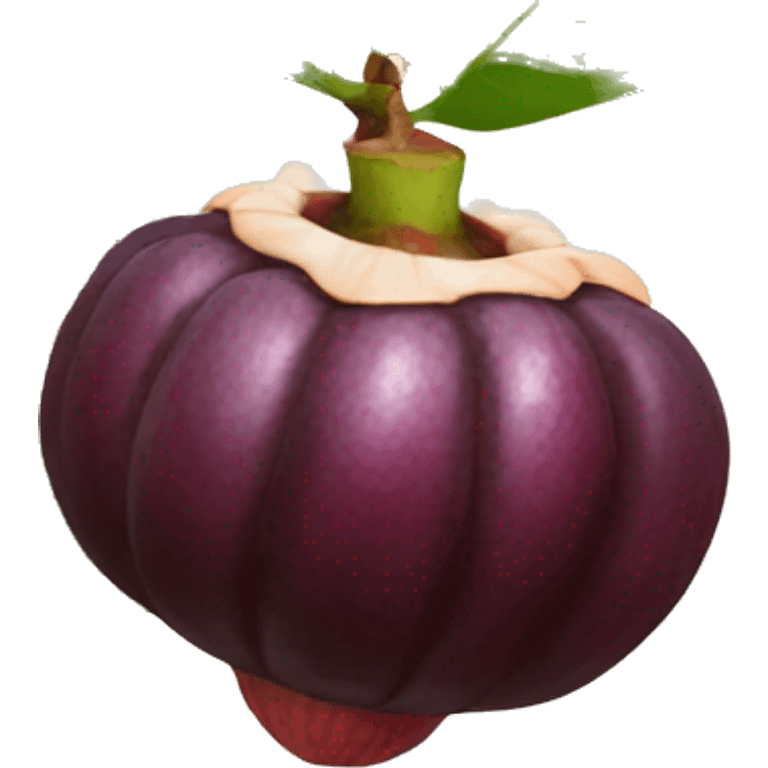 Mangosteen emoji