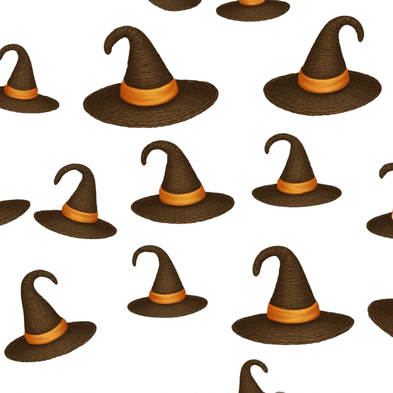 Rattan witch hat emoji