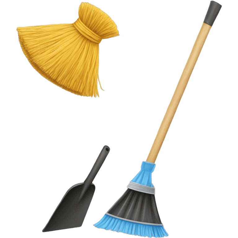 Broom & Dust Pan emoji