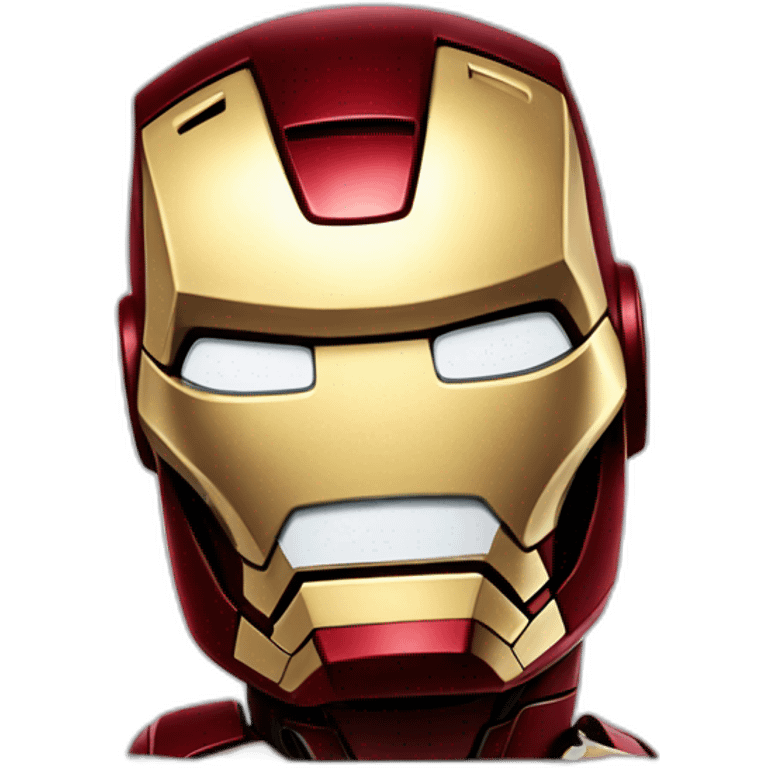 iron man qui fait coucou emoji