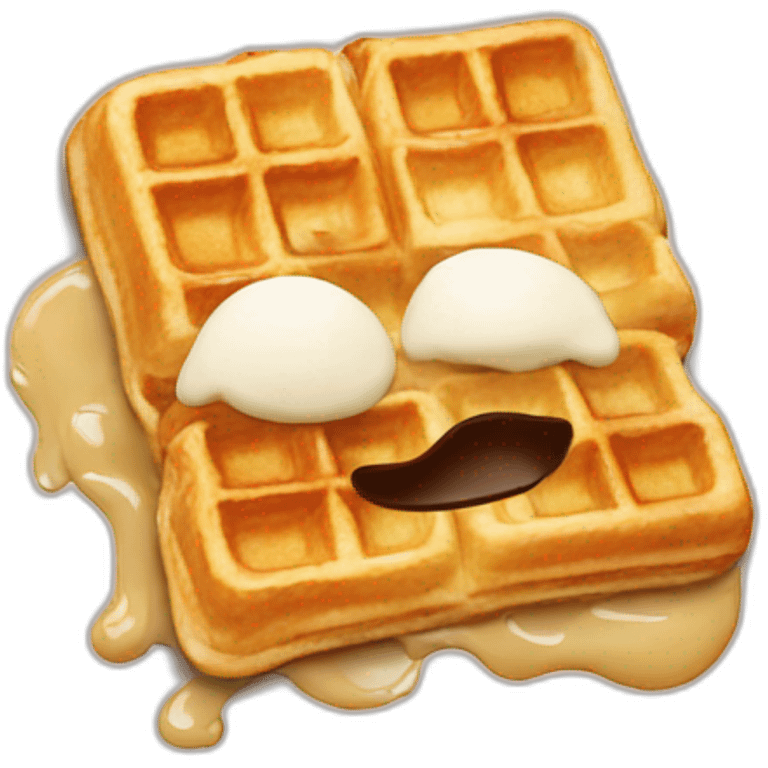 belgian waffle emoji