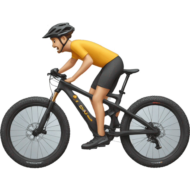 Mountain bike emoji