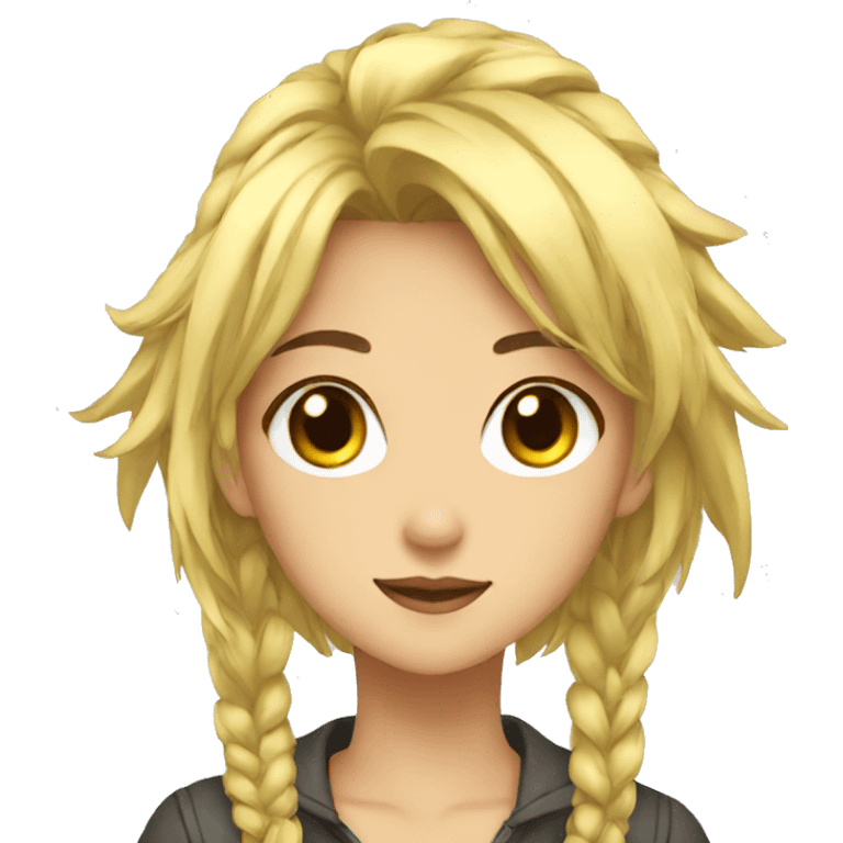 Anime mujer emoji