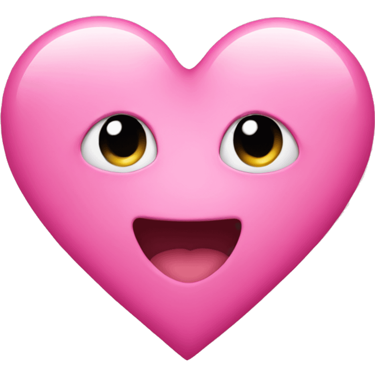 Pink heart emoji