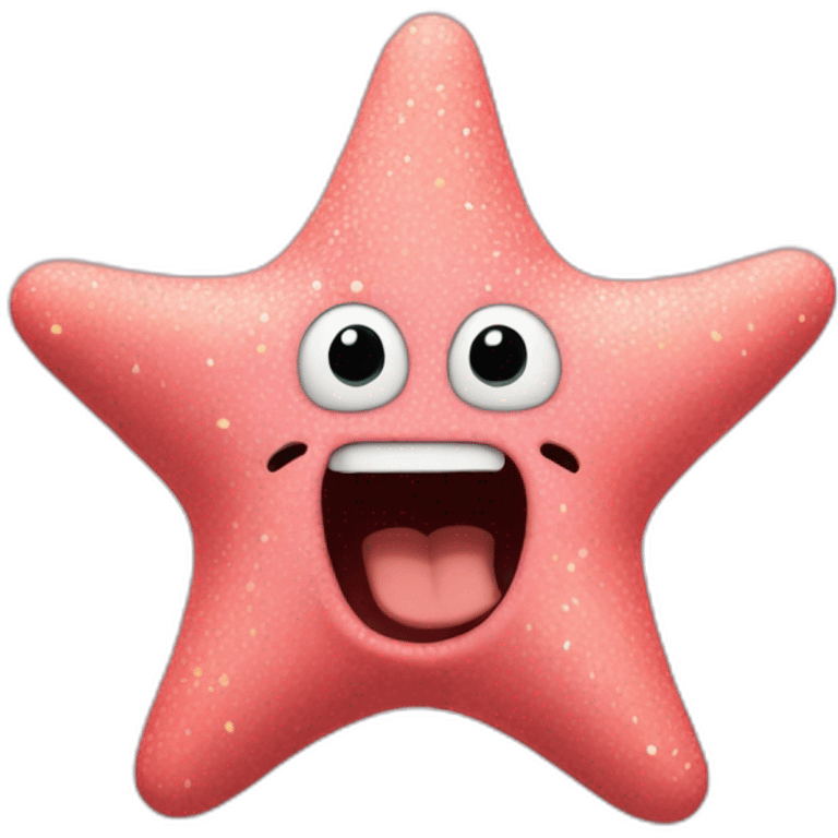 Patrick star emoji