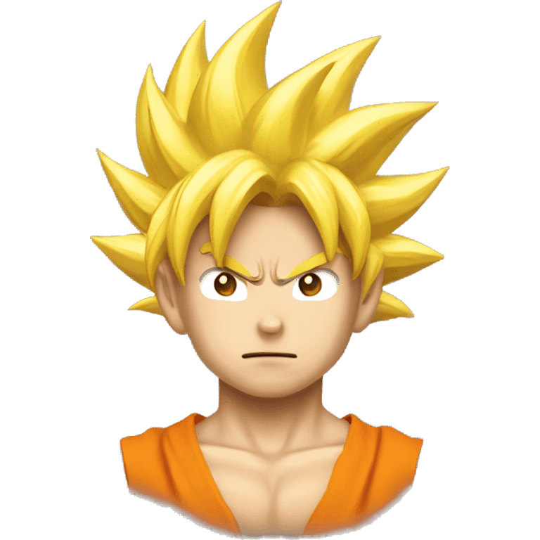 Sangoku super sayien emoji