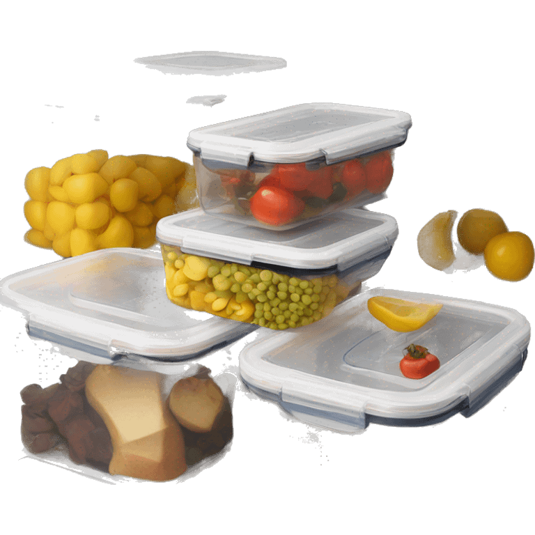 Food Storage Containers Airtight, emoji