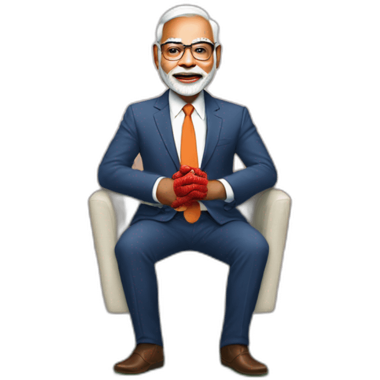 Modi ji spiderman emoji