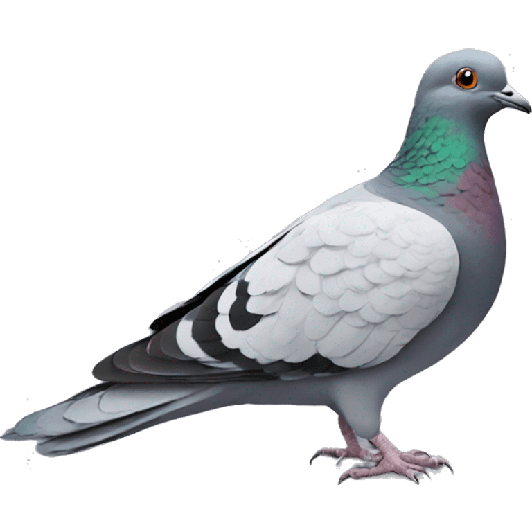 Pigeon message emoji