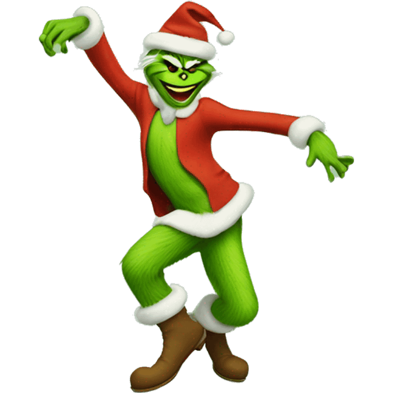 dancing grinch emoji