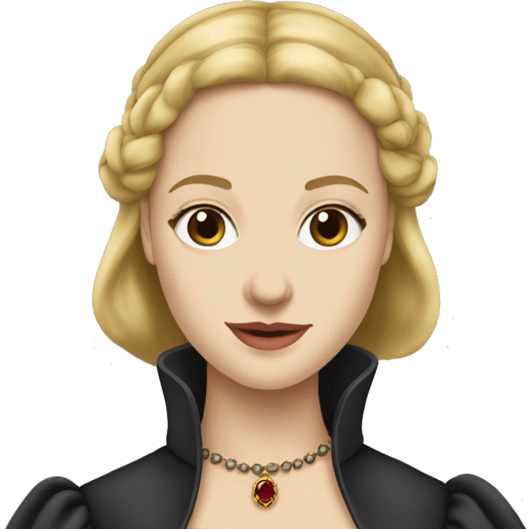 Queen Jane tudor England blonde emoji