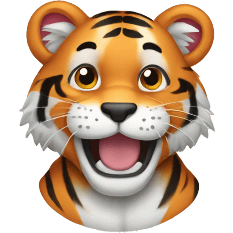 cute tiger emoji