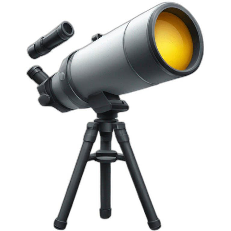 cool telescope emoji