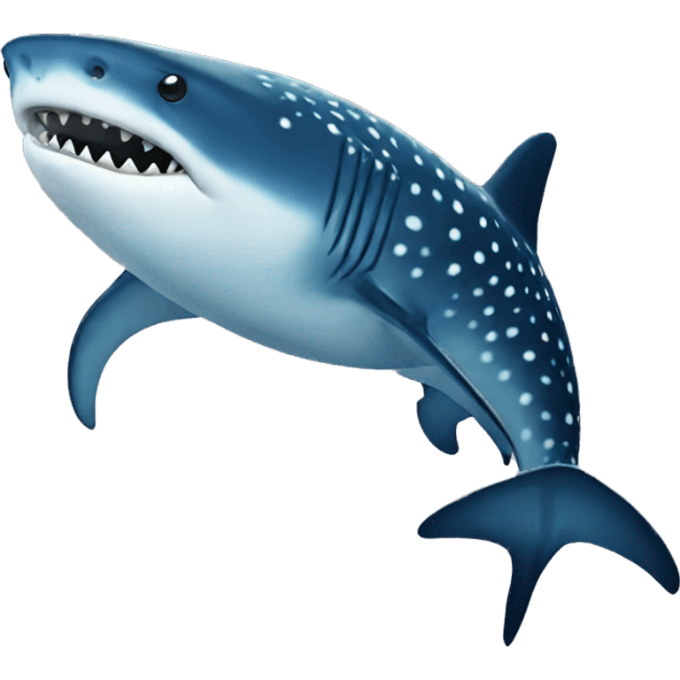 Whale shark emoji