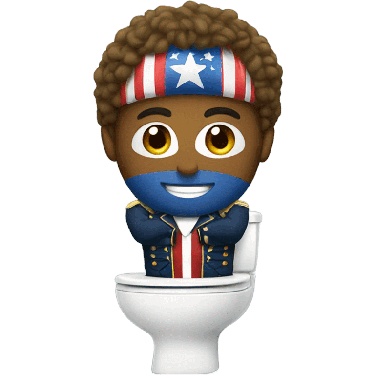 captain merica in toilet emoji