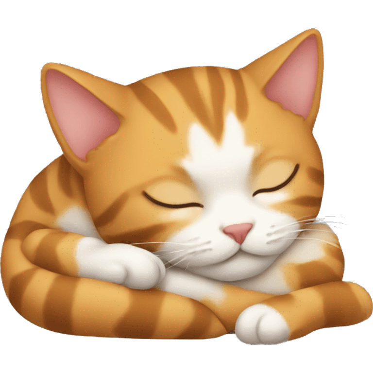 sleeping cat emoji