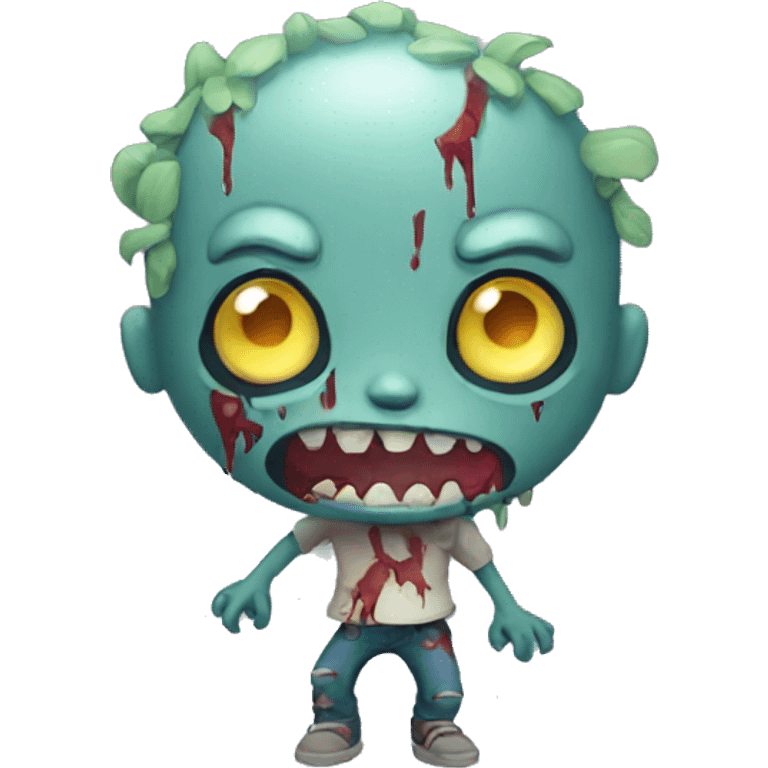 very cute zombie emoji