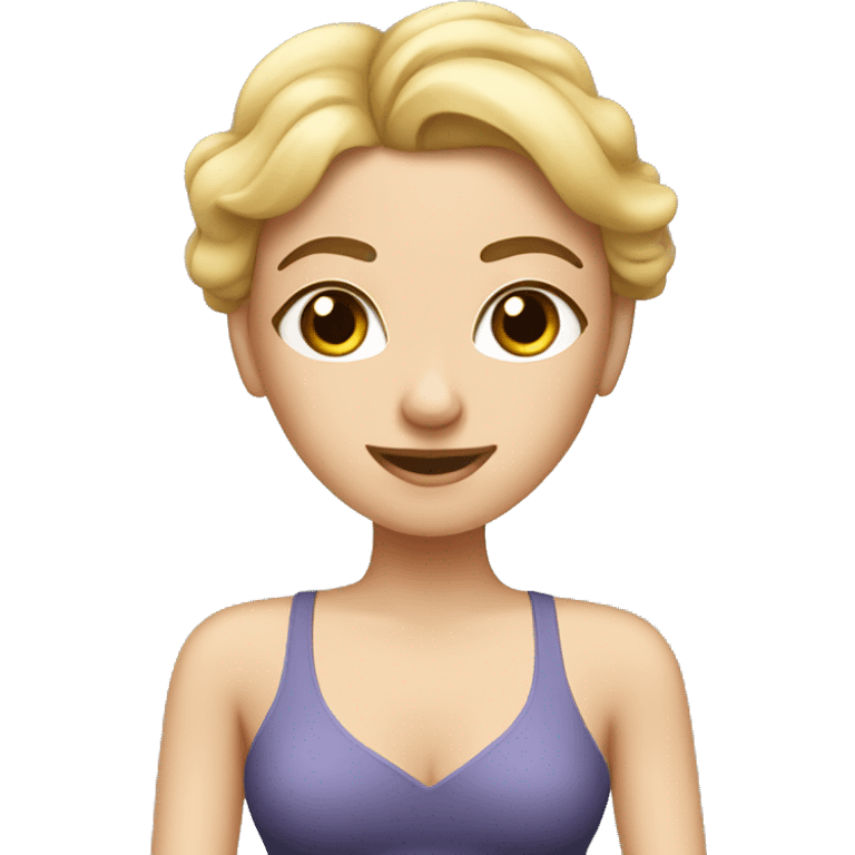 Pilates princess  emoji