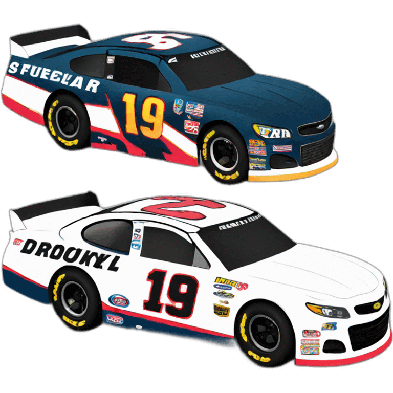 NASCAR car emoji