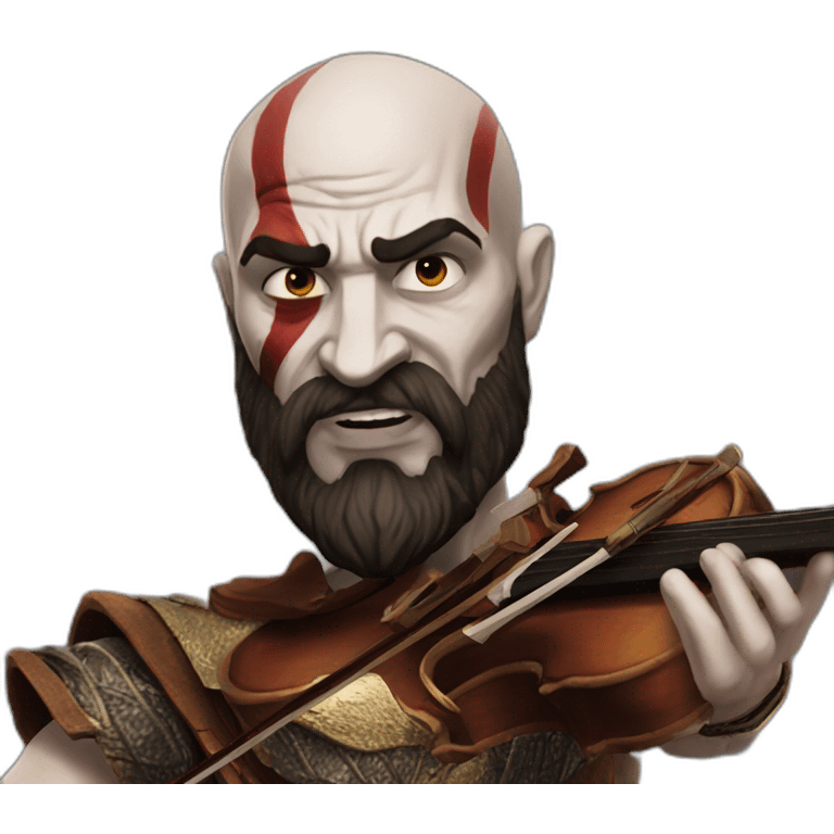 violinist kratos from god of war emoji