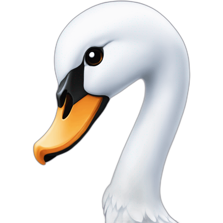 Party Swan emoji