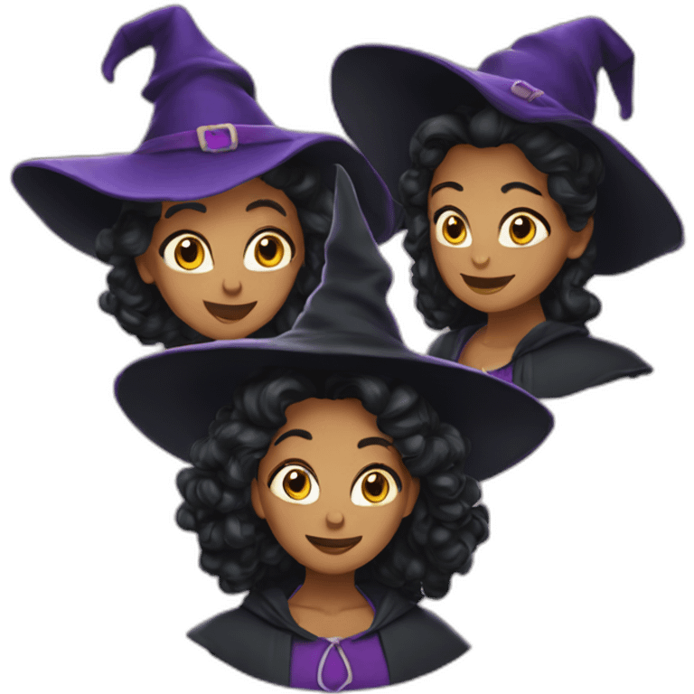 three witches enchanted TV series emoji