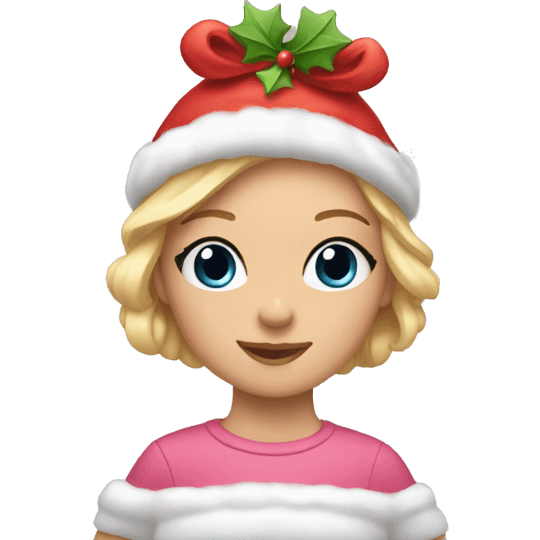 Girly Christmas emoji