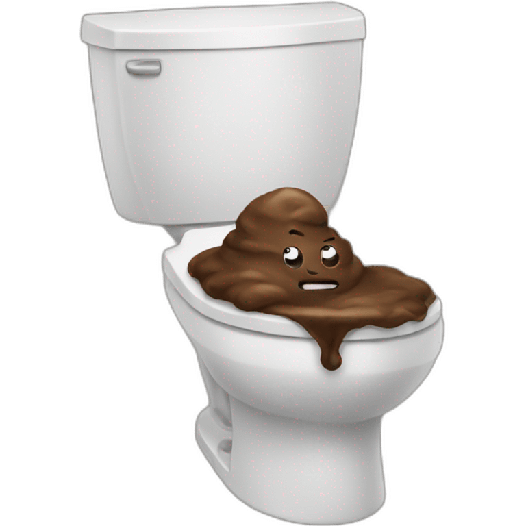 realistic piece of poop emoji