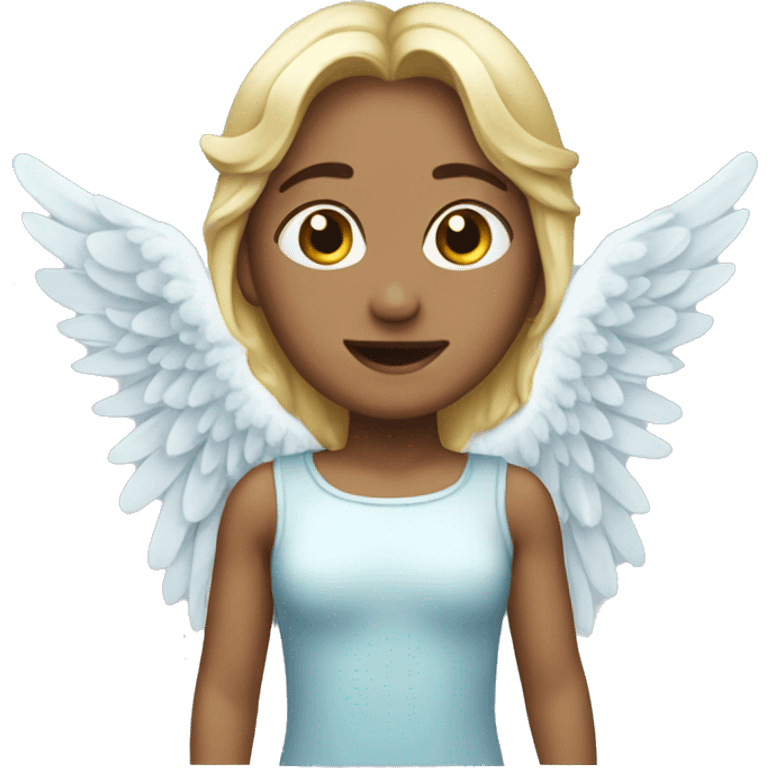 Iced angel wings emoji