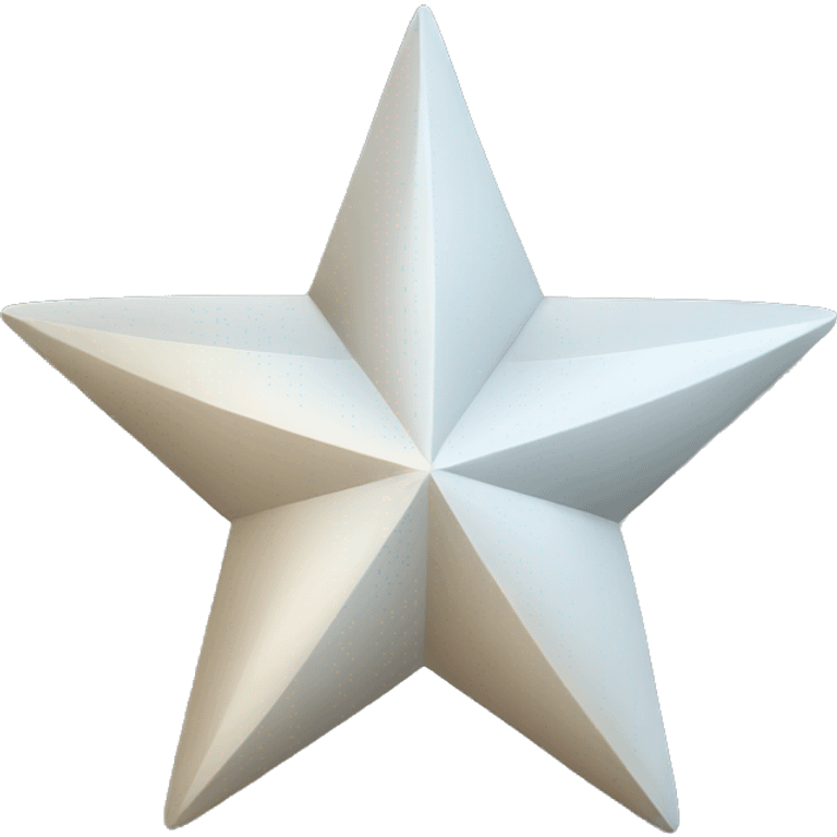 Diamong shape star emoji