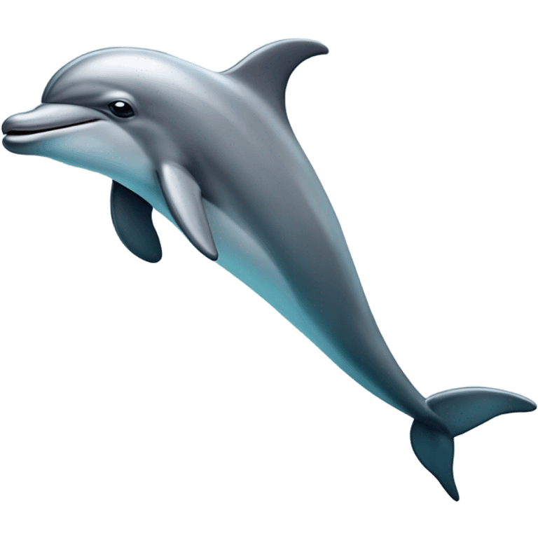 Dolphin walking emoji