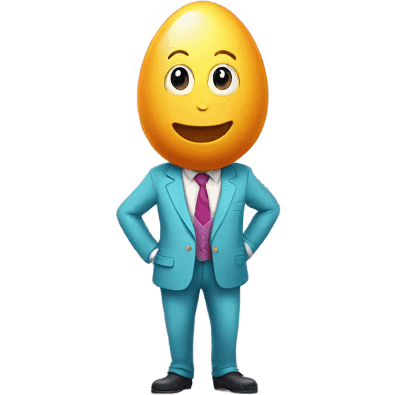 Egg man emoji