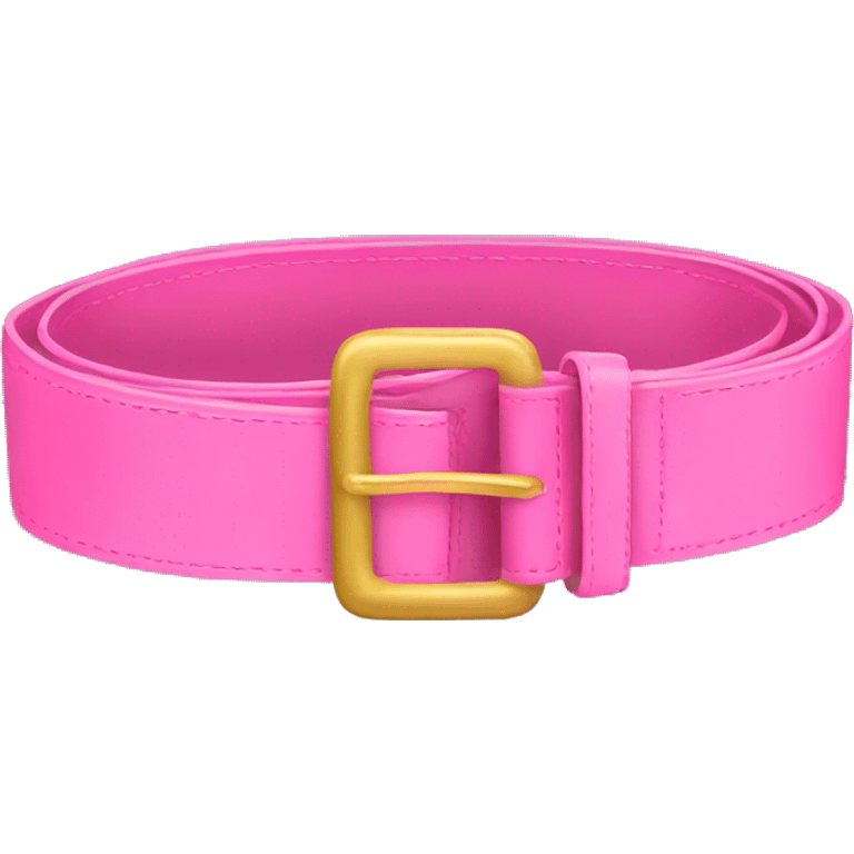 Pink belt  emoji