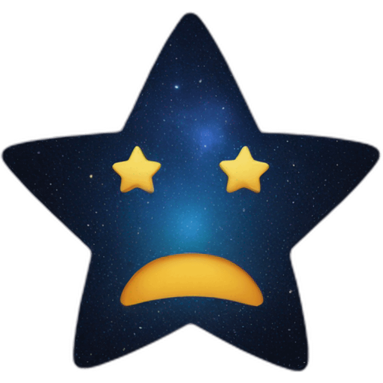 star with out face emoji