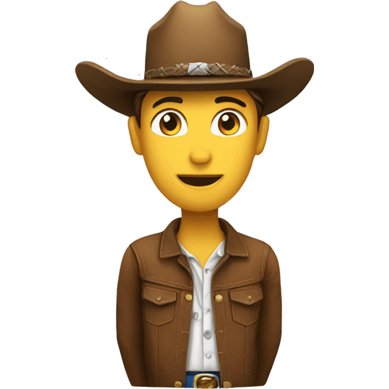 Person with cowboy hat emoji