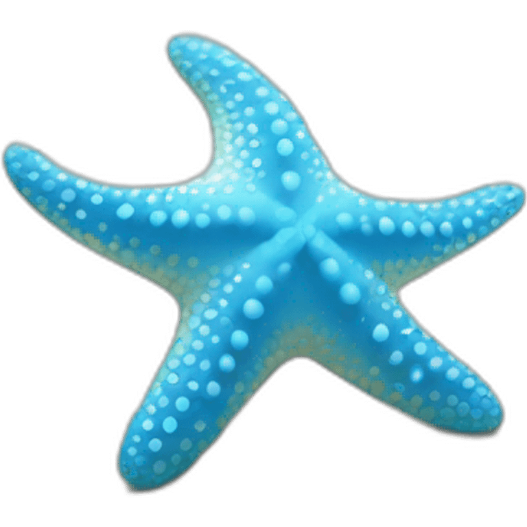 starfish light blue emoji