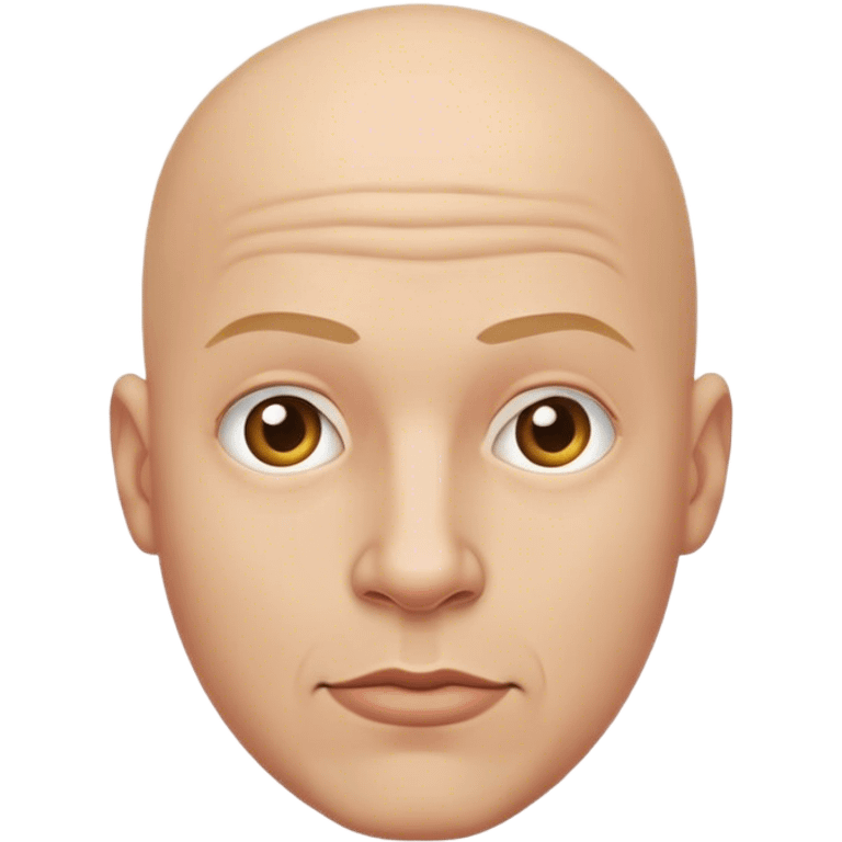 bald man emoji