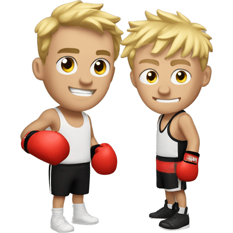 KSI boxing Jake Paul emoji