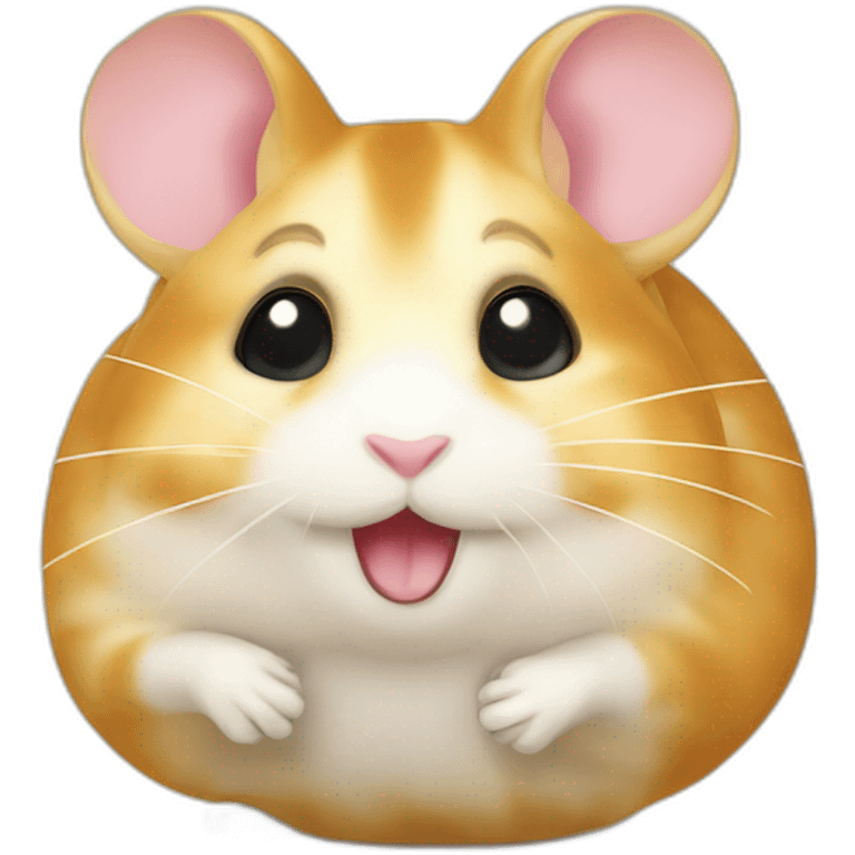 Ravioli sur hamster emoji